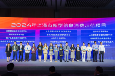 玩出夢想科技榮獲“2024年上海市新型信息消費示范項目”，助力上海技術服務升級